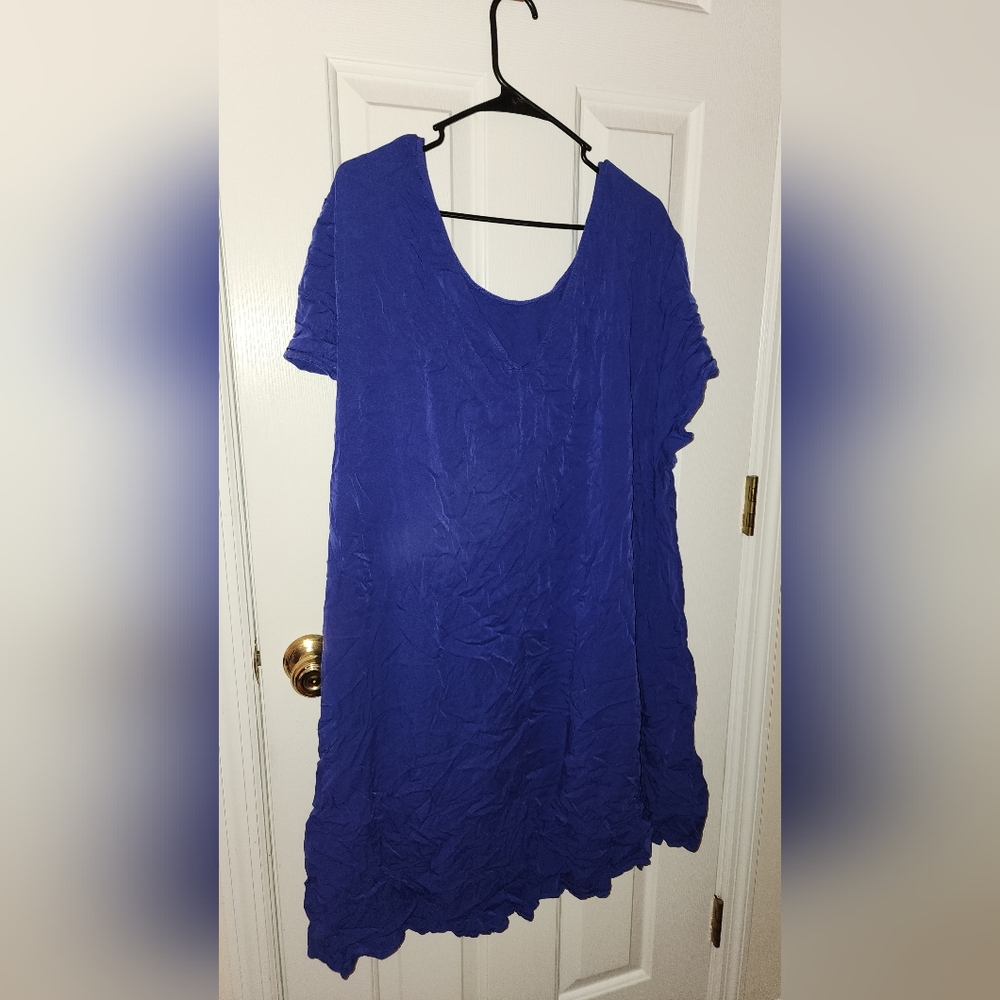 Torrid Blue Dress 6x